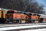 Stack train rolls west